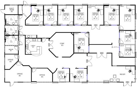 Building Plans Commercial Building Plans Office Layout Plan Office