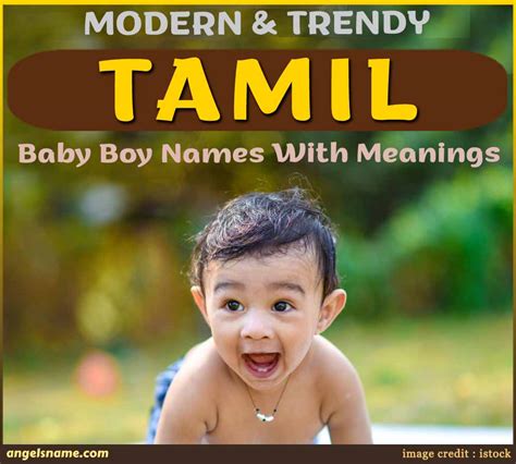Tamil Baby Boy Names Modern And Trendy