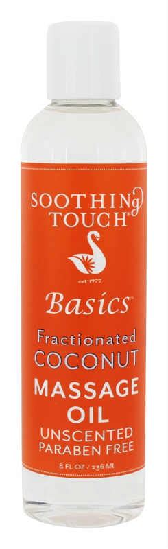 Buy Basics Fractionated Coconut Massage Oil 8 Oz From Soothing Touch