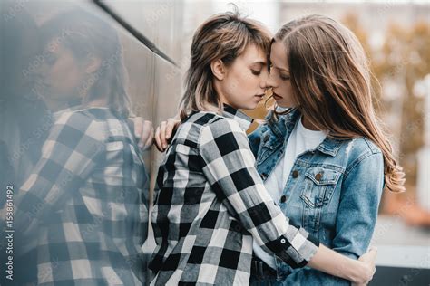 lesbian public kiss telegraph