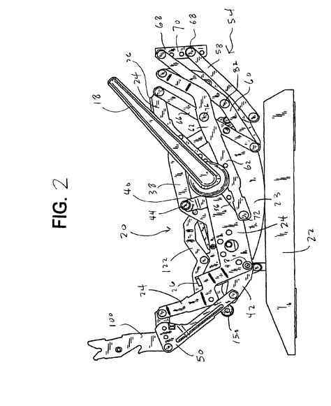 Other high quality autocad models Patent US6945599 - Rocker recliner mechanism - Google Patenten