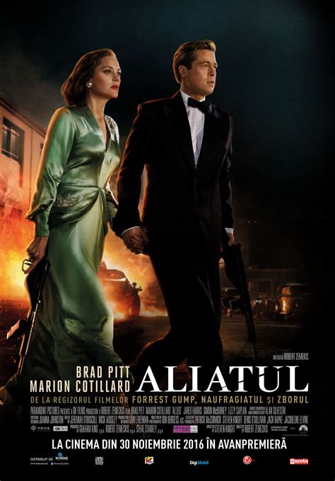 Poster Allied 2016 Poster Aliatul Poster 1 Din 8 Cinemagiaro
