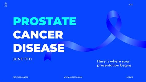 Prostate Cancer Disease Google Slides Powerpoint