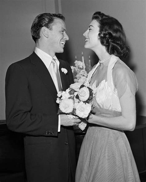 Ava Gardner And Frank Sinatra On Their Wedding Day 7th November 1951