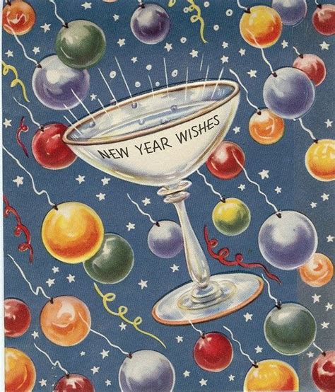50 Best Vintage New Year Images On Pinterest Happy New Year Happy
