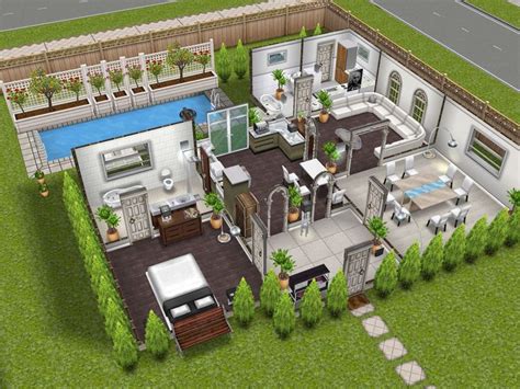12 best Sim Freeplay images on Pinterest | Sims house, House design and