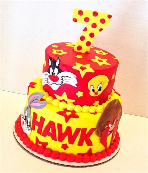 Looney Tunes Decorated Cake By Cups N Cakes Cakesdecor