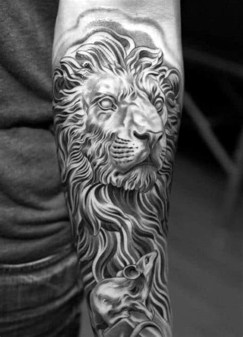 Top 63 Lion Sleeve Tattoo Ideas 2021 Inspiration Guide