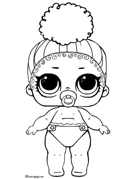 Lil Foxy Lol Surprise Doll Coloring Page Download Print Or Color
