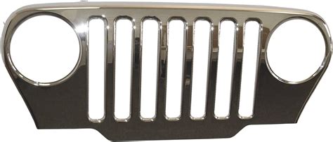 Omix Ada 1203301 Grille Overlay Chrome Oe Reference