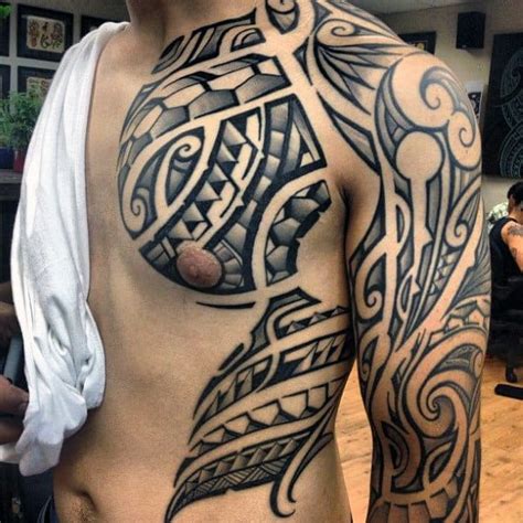 Tribal Chest Tattoo Design Ideas Body Tattoo Art