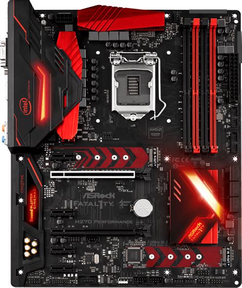 Asrock Fatal1ty H270 Performance Motherboard Specifications On