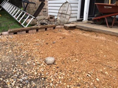 Learn all the details on how to lay pavers, how to install a pea gravel patio, and more! Concrete patio pour - DoItYourself.com Community Forums
