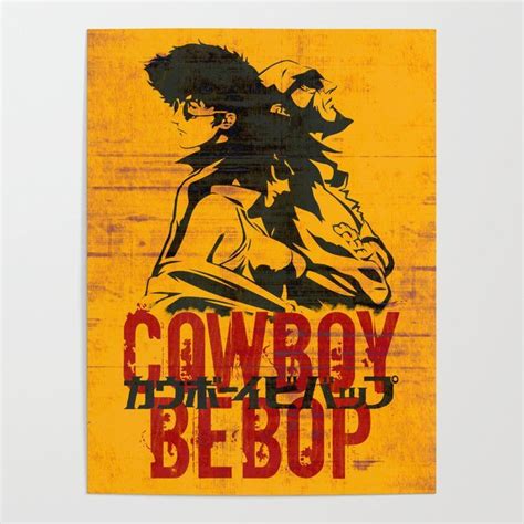 001 Cowboy Bebop Trio Art Poster By Yexart 18 X 24 Cowboy Bebop