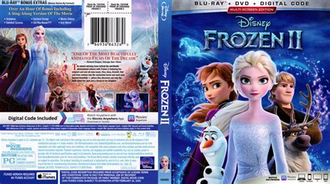 Frozen 2 2020 Blu Ray Cover Dvdcovercom