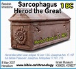 Herod the Great died in 1 BC not 4 BC