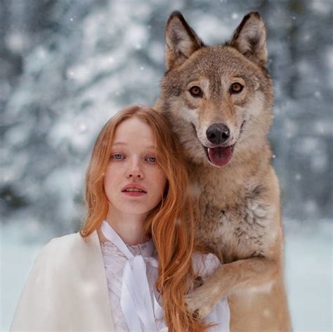 Dreamy Portraits Of Women Living In Harmony With Wild Animals