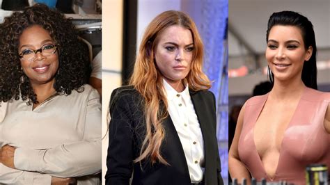 Oprah Defends Kardashians Against Rebel Wilson Oprah Lindsay Lohan
