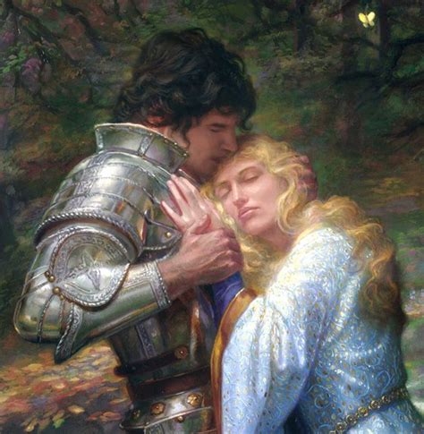 Lancelot And Guinevere By Donato Giancola Love Alters Not Pinterest
