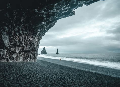 about iceland s breathtaking black sand beach