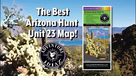The Best Arizona Hunt Unit 23 Map Ever 2022 Arizona Recreation Map
