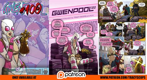 Gwenpool 100 Patreon Preview By Tracyscops Hentai Foundry