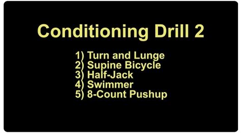 Conditioning Drill 2 Exercises Army Cd2 In 2023 Army Prt