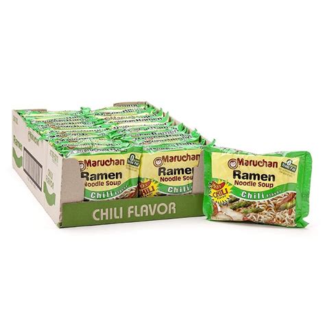 Maruchan Ramen Noodle Soup Chili Flavor 3oz 24ct Nimbus Imports