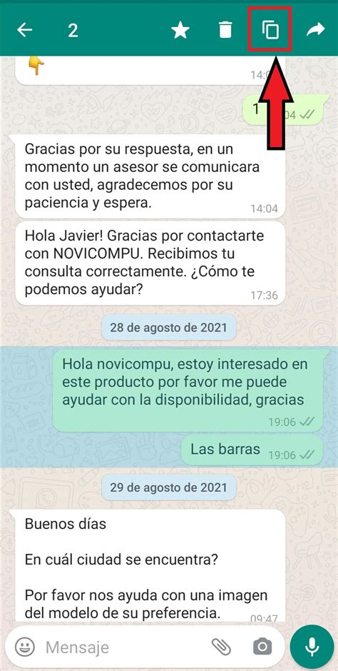 Cómo Copiar Y Pegar Texto En Whatsapp Actualizado 2024