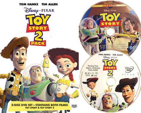 Toy Story 2 Pack Dvd 2000 Fanmade Front Cover By Richardchibbard On