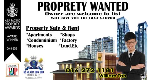 In this article, we will tell you about some of the top real estate agencies worldwide. PROPERTY WANTED property agent malaysian - Isu Semasa ...