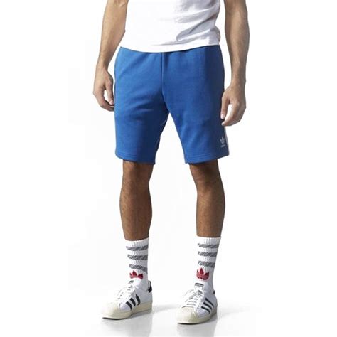 Lyst Adidas Originals Superstar Blue Shorts In Blue For Men