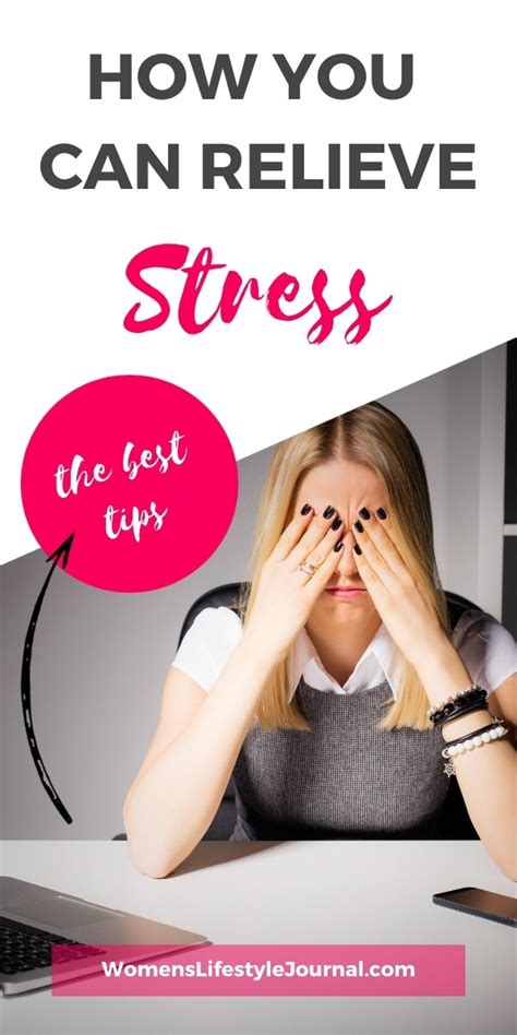 Best Ways To Relieve Stress Womens Lifestyle Journal