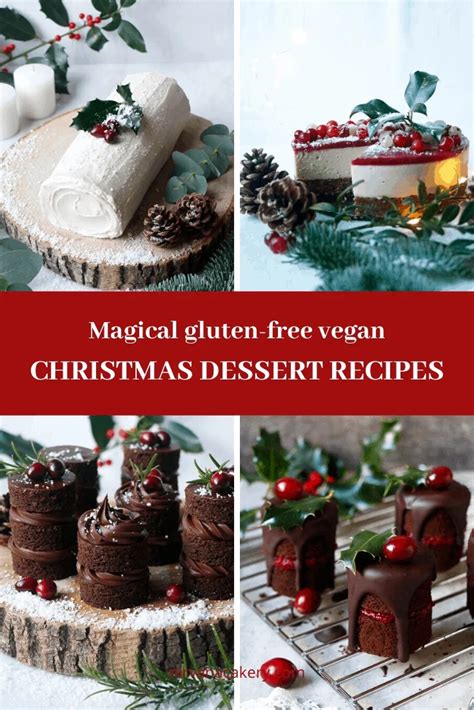 Christmas Dessert Recipes Vegan And Gluten Free Nirvana Cakery