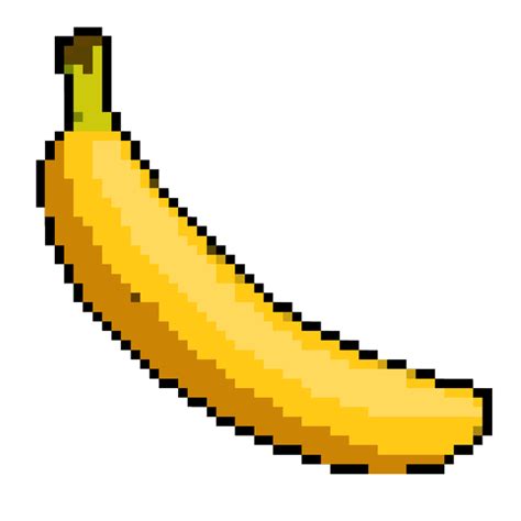 Pixel Banana By Uchicha Itatsume On Deviantart
