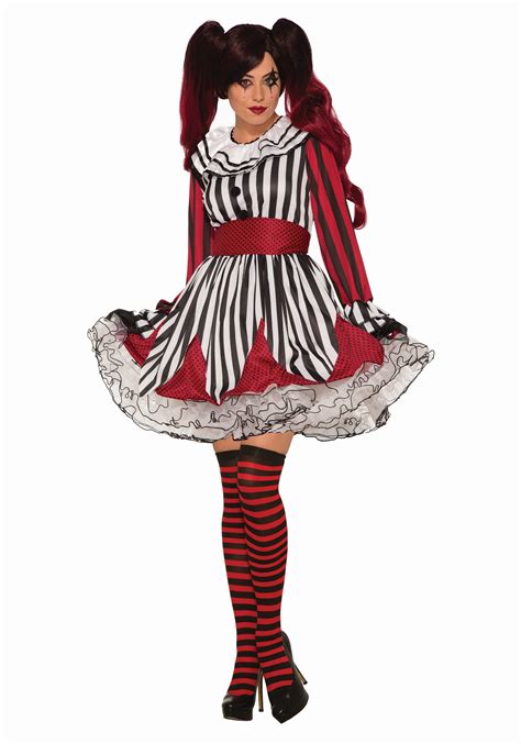 Miss Mischief The Clown Womens Costume