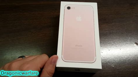 Iphone 7 Rose Gold Unboxing Boost Mobile Hd Youtube
