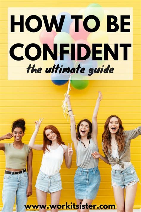 Step By Step Guide How To Be Confident Self Confidence Tips