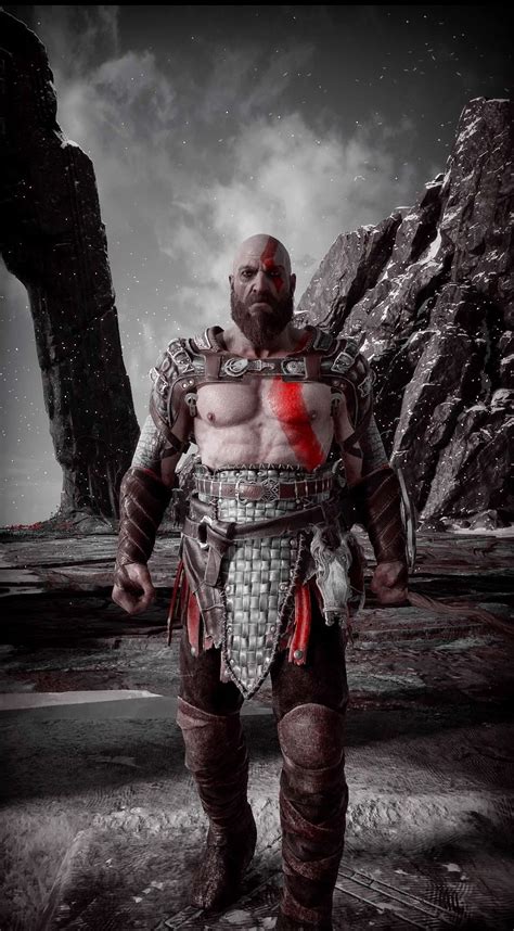 Kratos God Of War Loll Riley Samurai Gear Thor Videogames Comic Art Poster Van