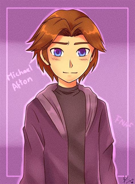 Michael Afton Fnafby Lunawhite By Sunnymoon28 On Deviantart In 2020