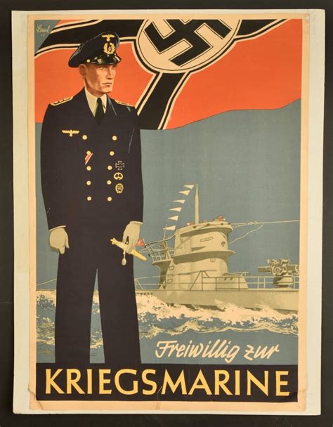 Affiche Kriegsmarine Kriegsmarine Poster Aiolfi G B R