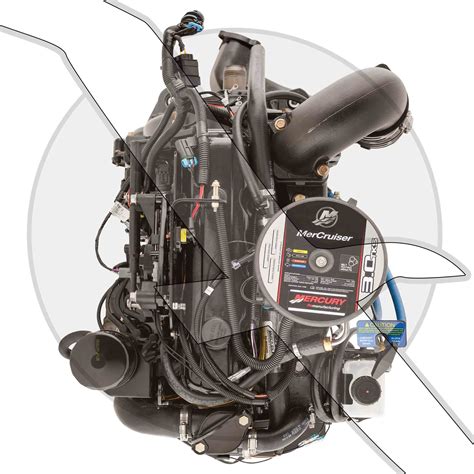 30l Mercruiser Engine Tks Alpha Complete 135hp Sterndrive Motor