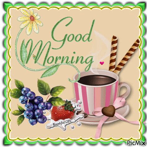 Animated Good Morning Coffee  Pictures Photos And Images For