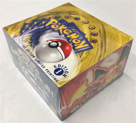 Pokemon Base Set Booster Box 1st Edition English Email Us To