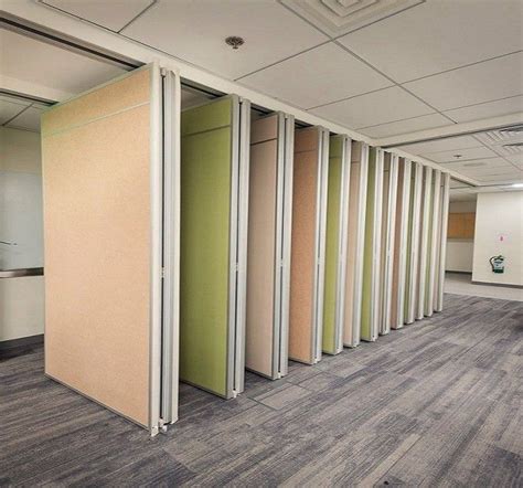 Customized Commercial Office Partition Wall Mdf Folding Acoustic