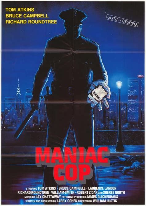 maniac cop [1988 1993] maniac cop movie posters classic horror movies posters