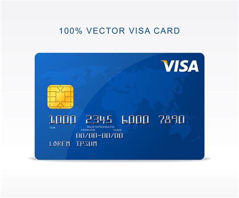 Freebie Vector Visa Credit Card By Graphberry On Deviantart