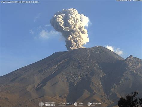 Popocatepetl Volcano Facts Volcano Erupt