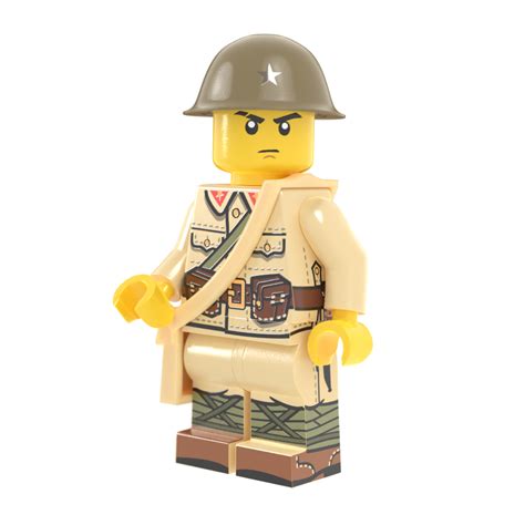 Wwii Japanese Soldier V2 Brickmania Toys