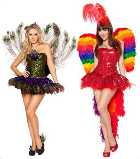 Find Your Perfect Halloween Costume These Exotic Bird Inspired Showgirl Costumes Are Crazy